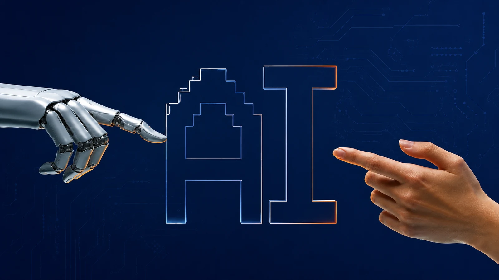 Human and artificial intelligence working together