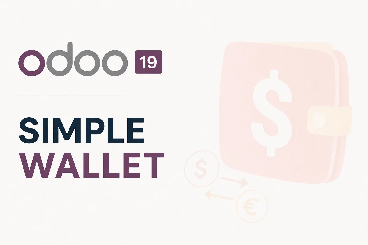 Simple Wallet აპლიკაცია Odoo 19-ისთვის