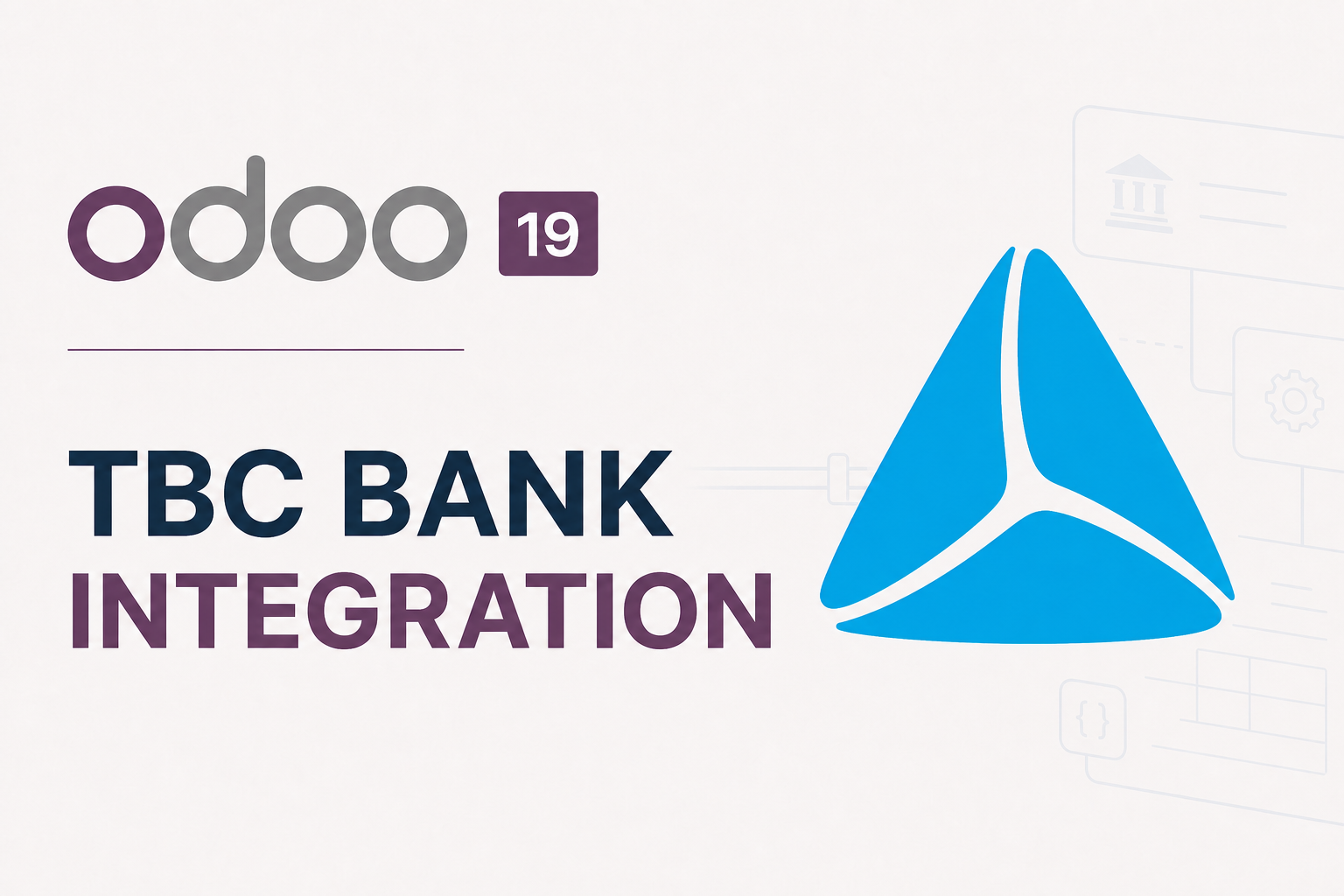 TBC Bank Integration for Odoo 19 module cover